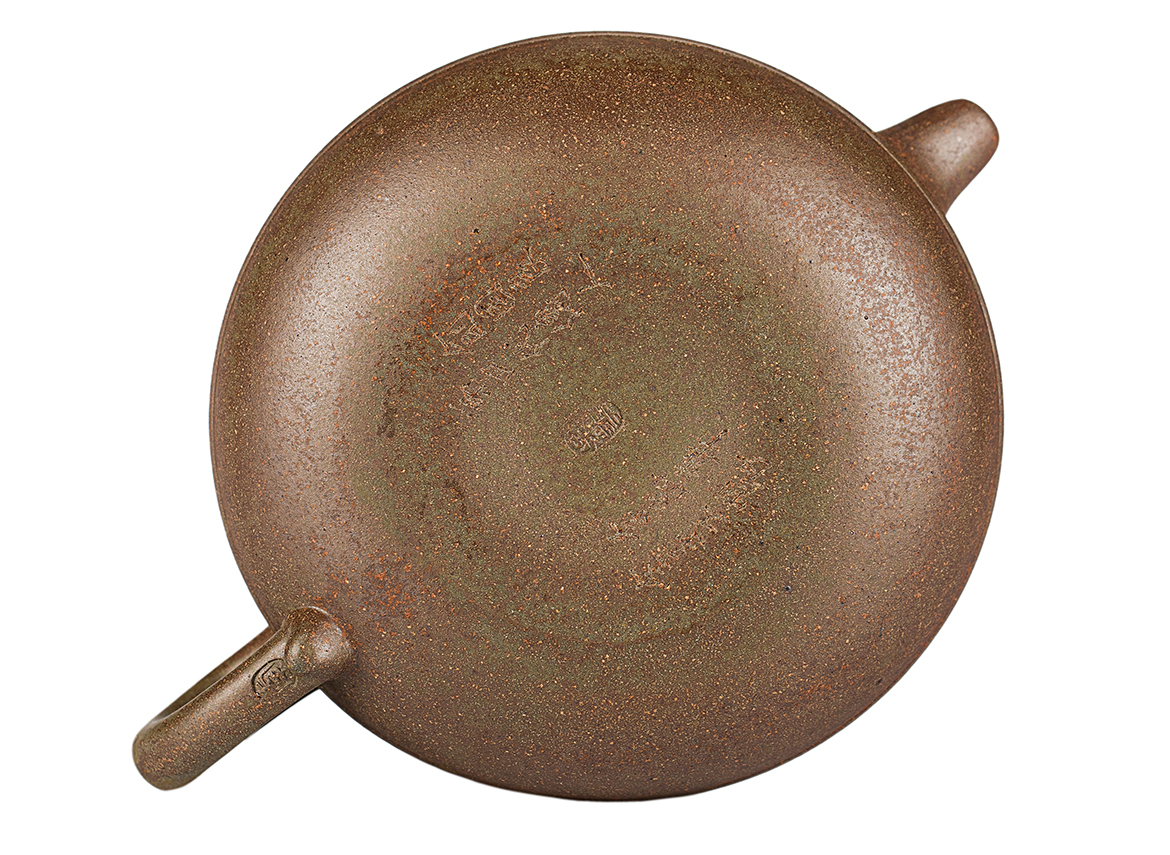 Чайник # 52038, дровяной обжиг/исинская глина, ручная работа, 210 мл.