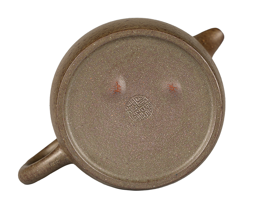 Чайник # 52043, дровяной обжиг/исинская глина, ручная работа, 260 мл.