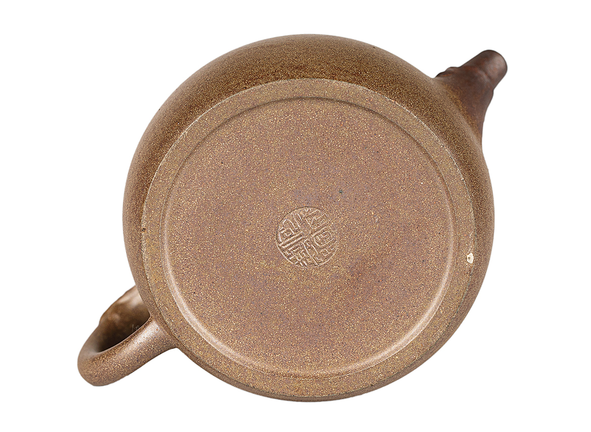 Чайник # 52047, дровяной обжиг/исинская глина, ручная работа, 200 мл.