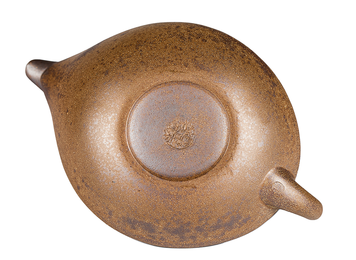 Чайник # 52049, дровяной обжиг/исинская глина, ручная работа, 290 мл.