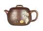 Чайник # 52051, дровяной обжиг/исинская глина, ручная работа, 90 мл.