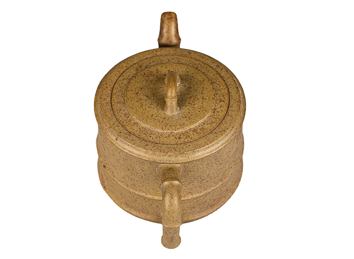 Чайник # 52052, дровяной обжиг/исинская глина, ручная работа, 280 мл.