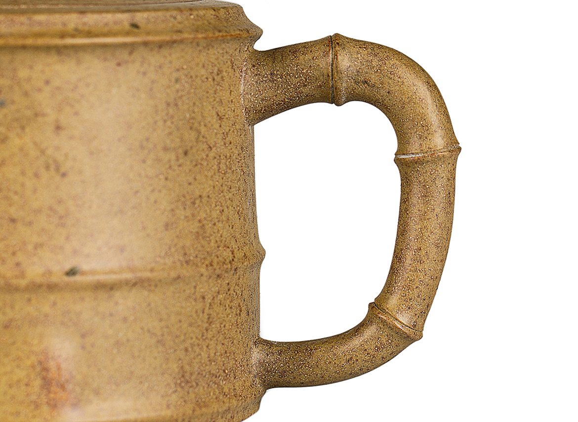 Чайник # 52052, дровяной обжиг/исинская глина, ручная работа, 280 мл.