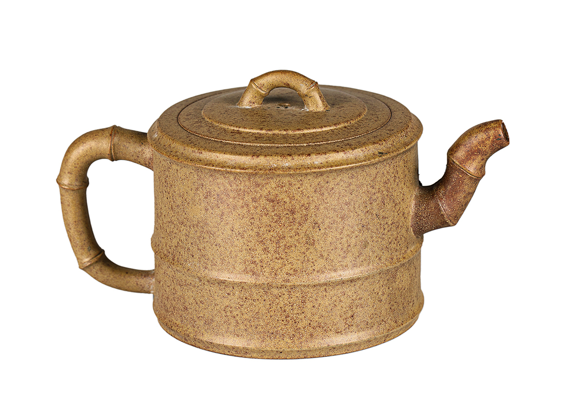 Чайник # 52052, дровяной обжиг/исинская глина, ручная работа, 280 мл.