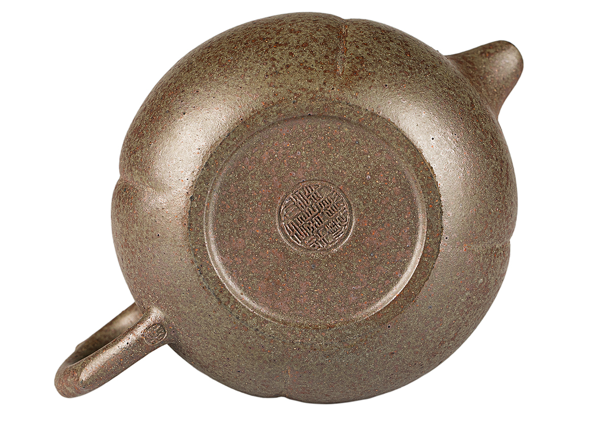 Чайник # 52056, дровяной обжиг/исинская глина, ручная работа, 280 мл.