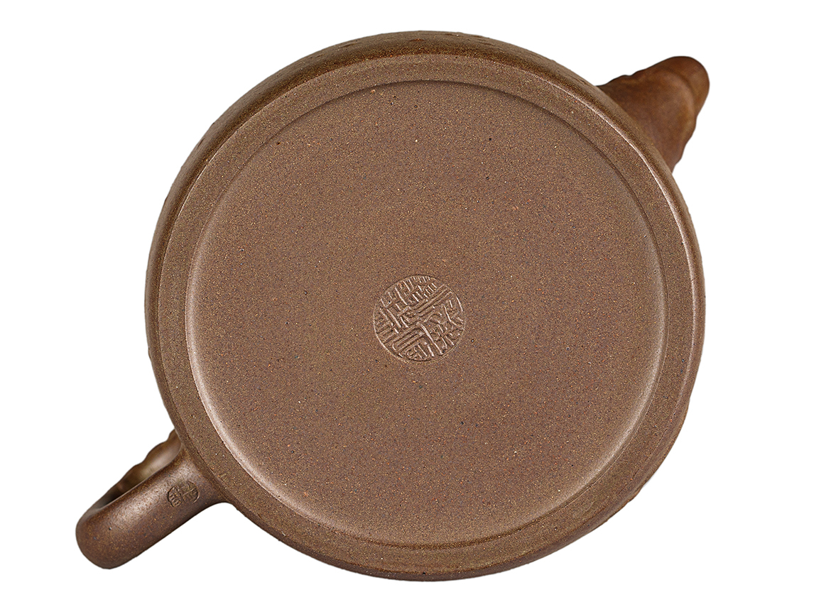 Чайник # 52062, дровяной обжиг/исинская глина, ручная работа, 305 мл.