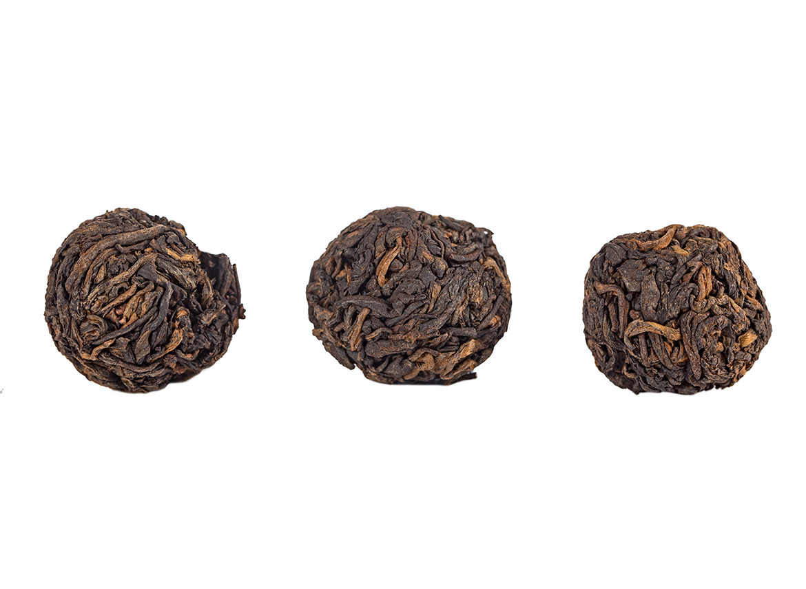 Лун Чжу — шу пуэр «Драконьи жемчужины», 2015