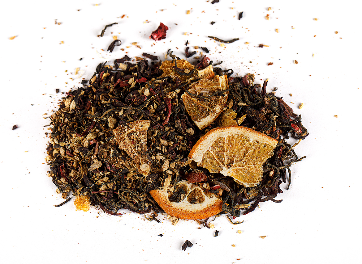 Чай с пряностями "Чай-Глинтвейн", коробочка 50г