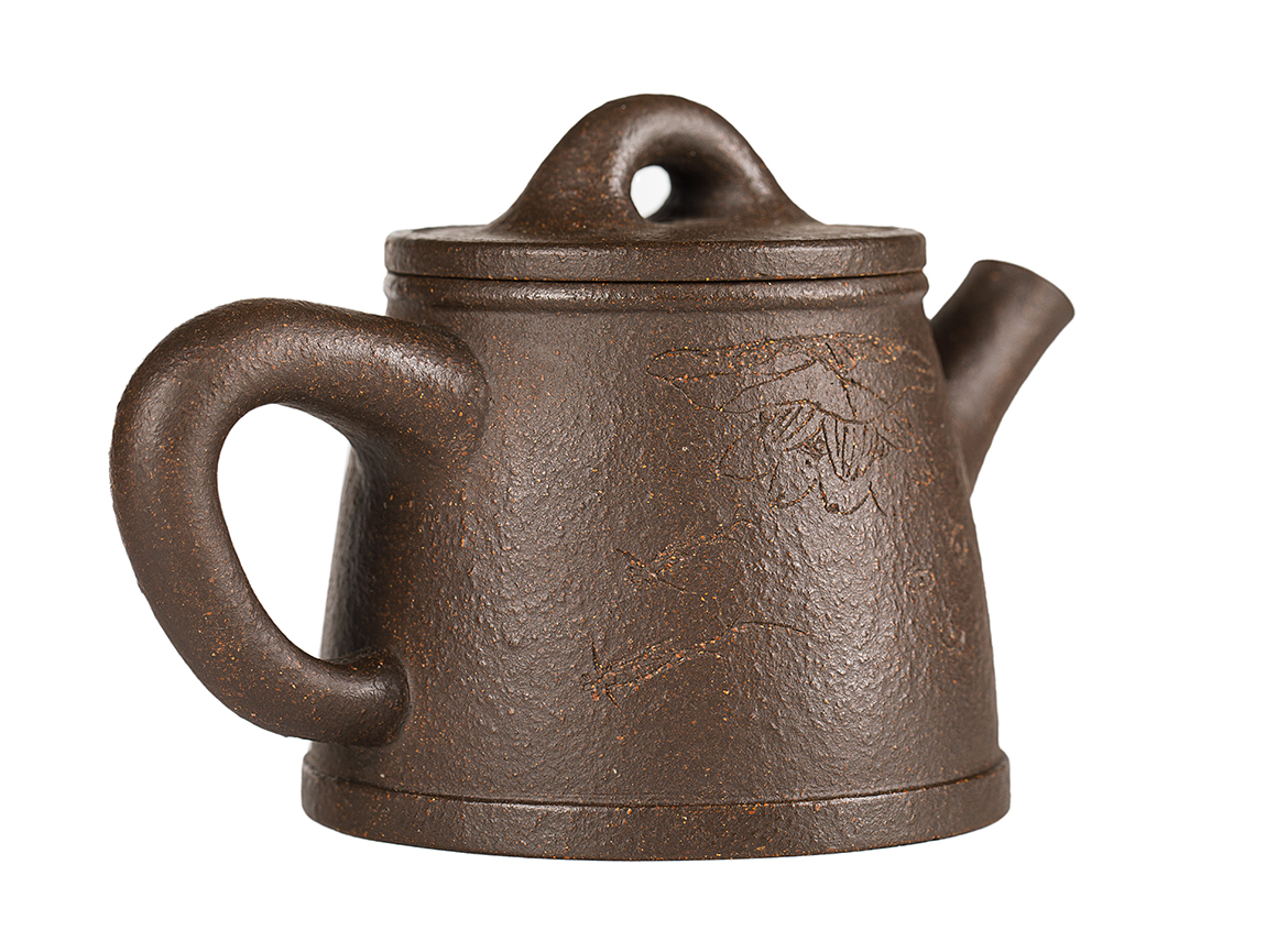 Чайник # 52074, исинская глина, мастер Сю Сюэ Цзюнь, 200 мл.
