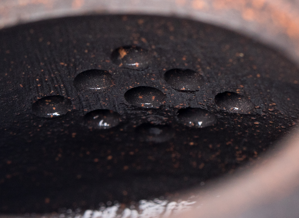 Чайник # 52081, исинская глина, мастер Сю Сюэ Цзюнь, 210 мл.