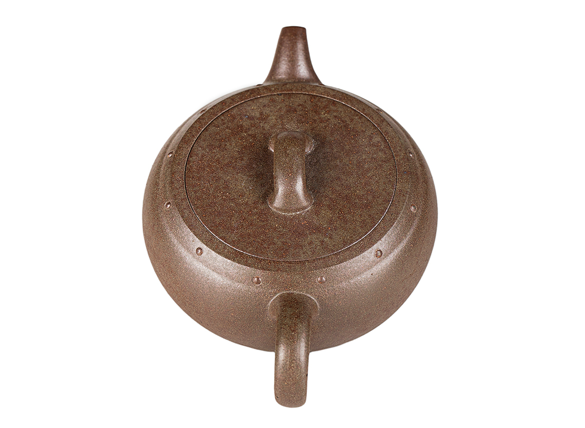 Чайник # 52086, дровяной обжиг/исинская глина, ручная работа, 240 мл.