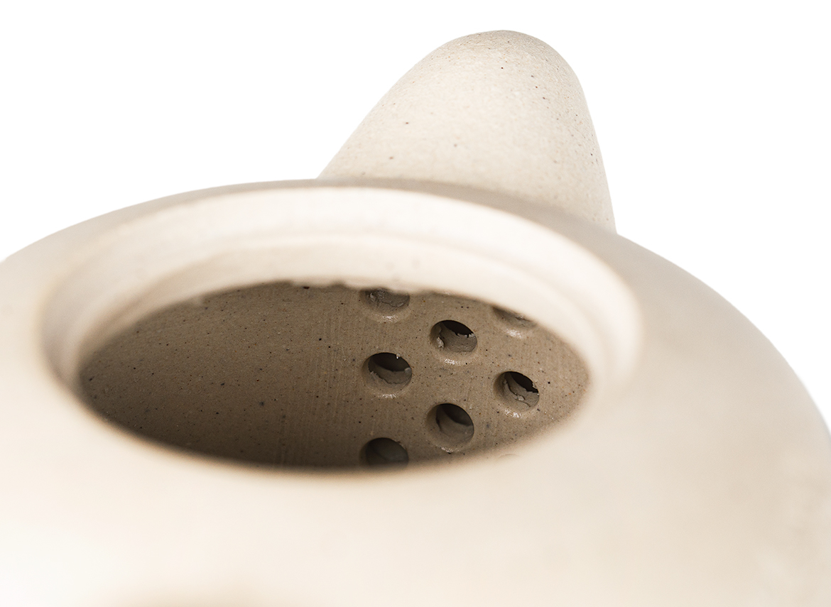 Чайник # 52091, исинская глина, мастер Сю Сюэ Цзюнь, 210 мл.