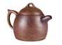 Чайник # 52098, дровяной обжиг/исинская глина, ручная работа, 180 мл.