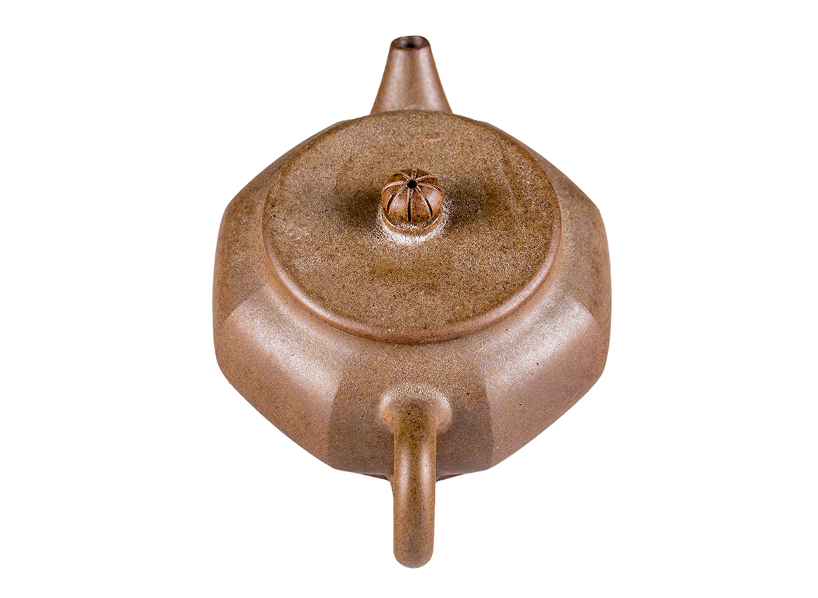 Чайник # 52099, дровяной обжиг/исинская глина, ручная работа, 180 мл.