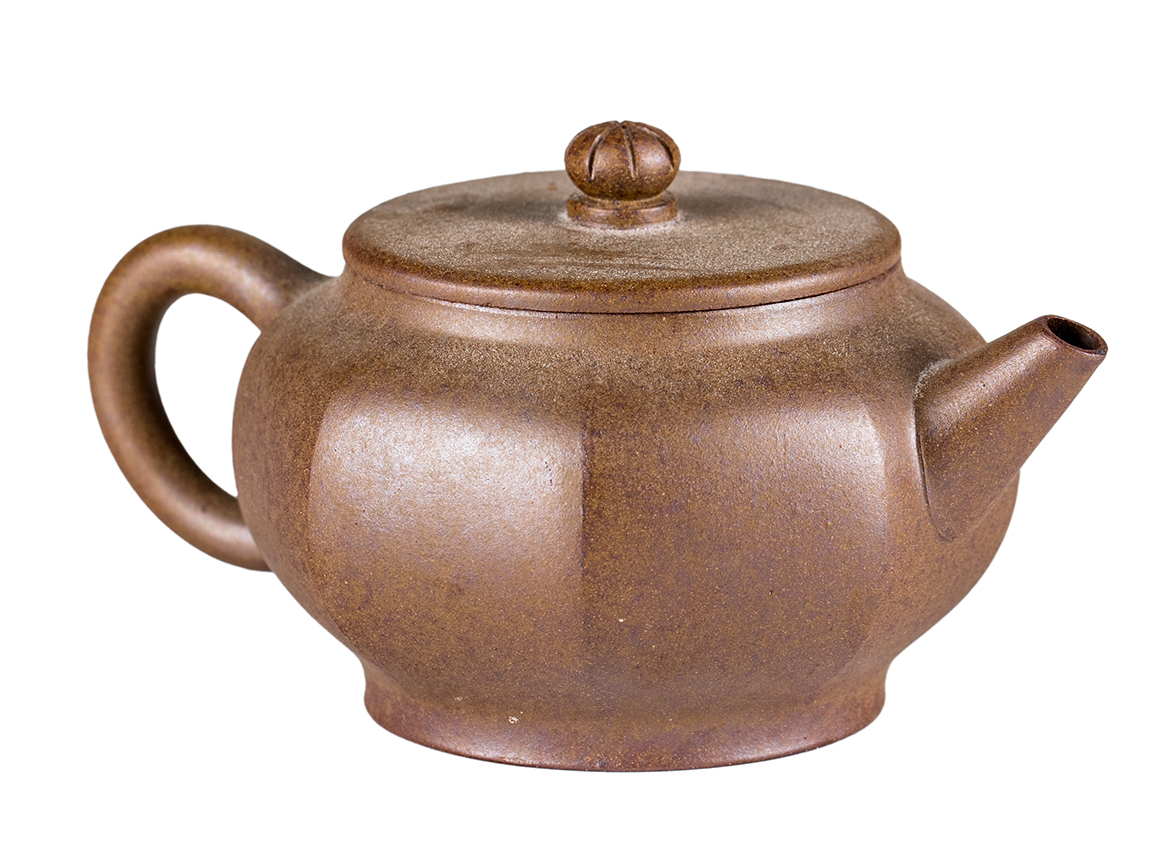 Чайник # 52099, дровяной обжиг/исинская глина, ручная работа, 180 мл.