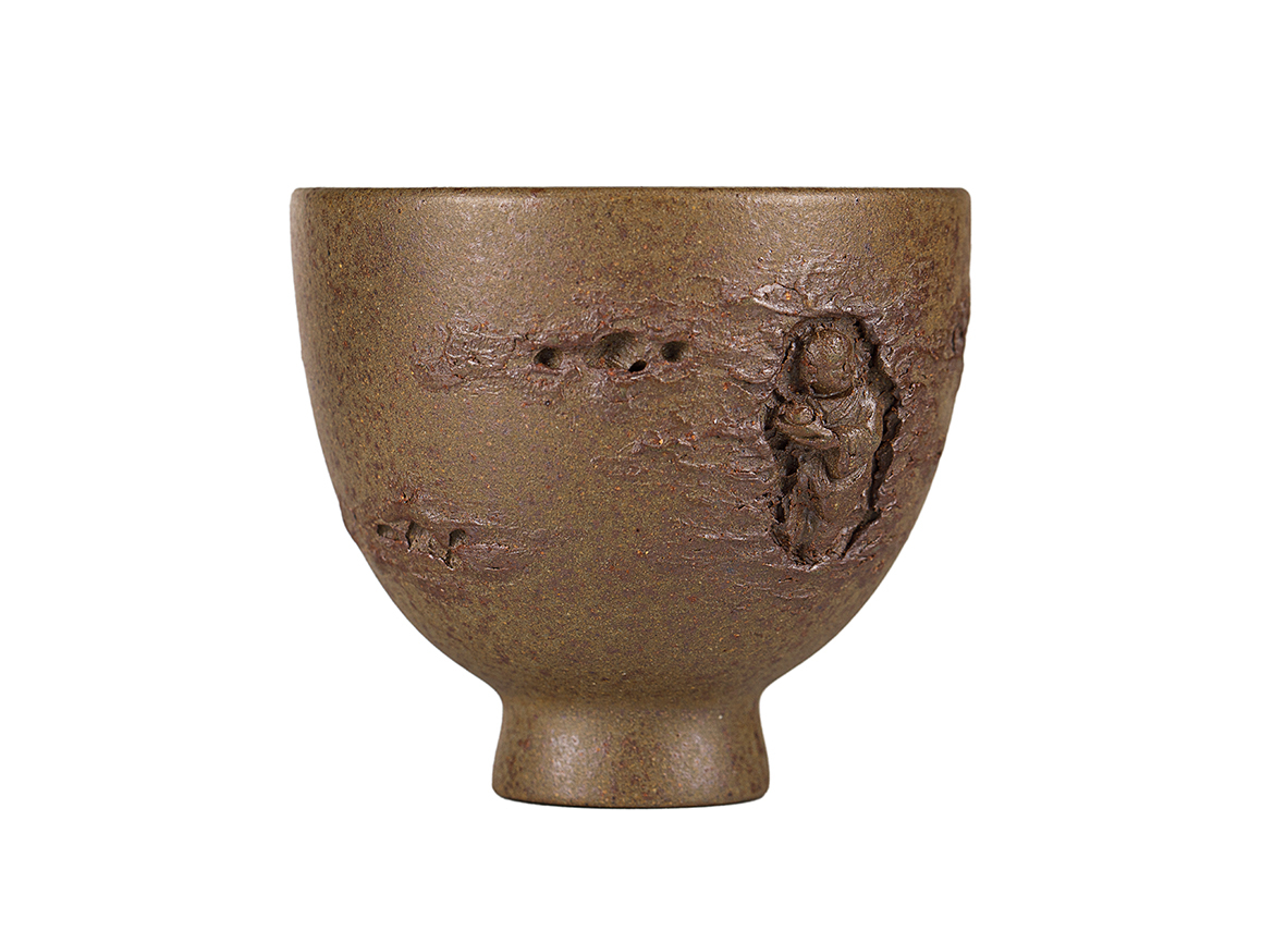 Пиала # 52103, исинская глина, дровяной обжиг, 80 мл.