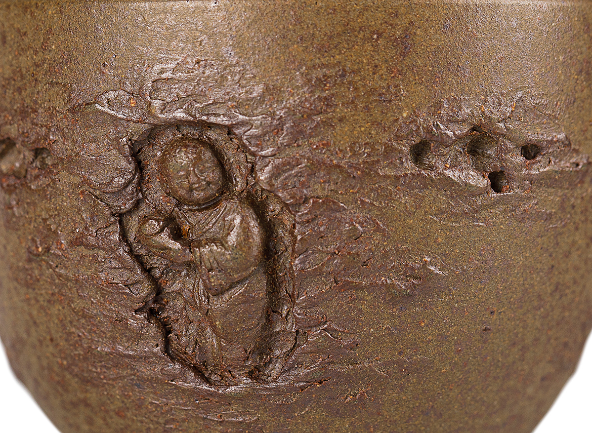 Пиала # 52103, исинская глина, дровяной обжиг, 80 мл.