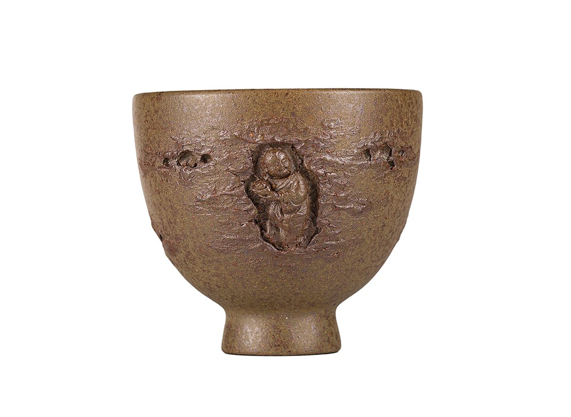 Пиала # 52103, исинская глина, дровяной обжиг, 80 мл.