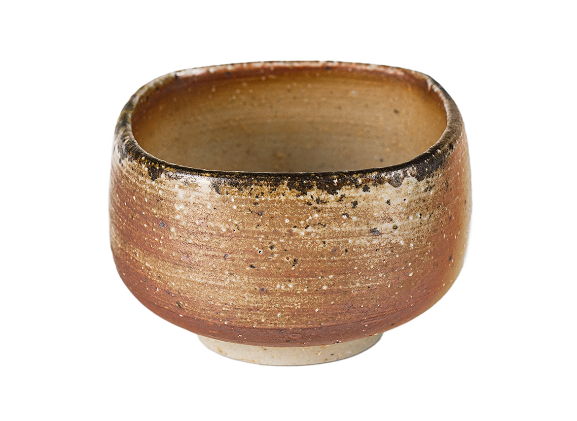 Пиала # 52126, дровяной обжиг, керамика Дэхуа, ручная работа, 100 мл.