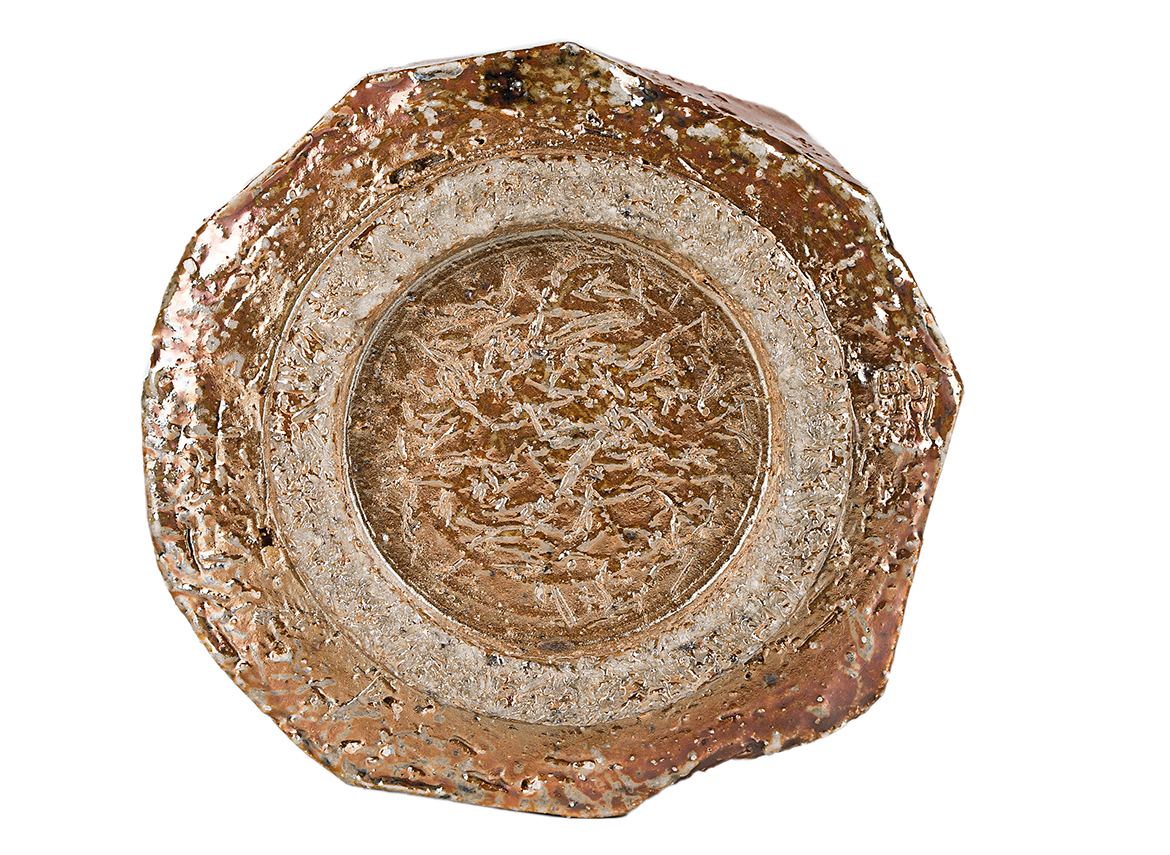 Пиала # 52127, дровяной обжиг, керамика Дэхуа, ручная работа, 65 мл.