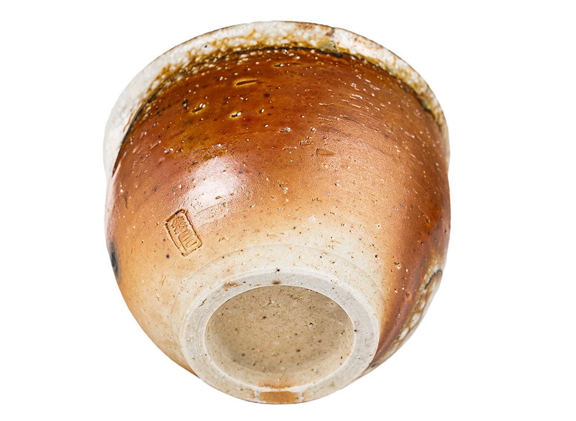 Пиала # 52131, дровяной обжиг, керамика Дэхуа, ручная работа, 80 мл.