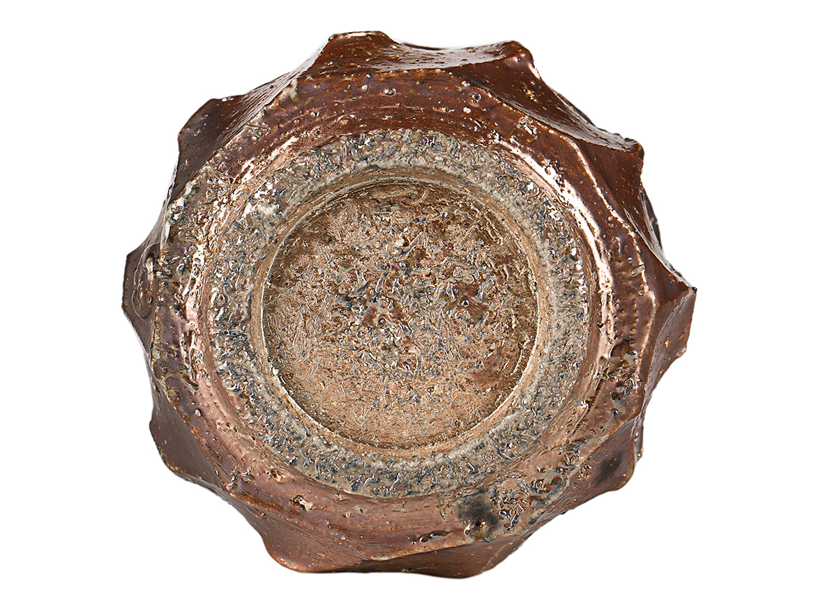 Пиала # 52138, дровяной обжиг, керамика Дэхуа, ручная работа, 80 мл.