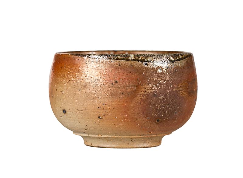 Пиала # 52142, дровяной обжиг, керамика Дэхуа, ручная работа, 100 мл.