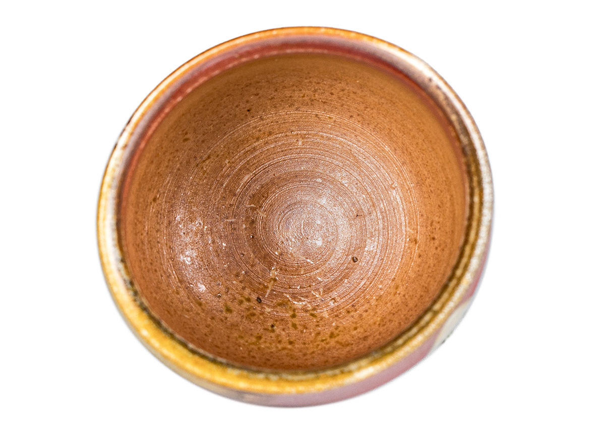 Пиала # 52143, дровяной обжиг, керамика Дэхуа, ручная работа, 80 мл.