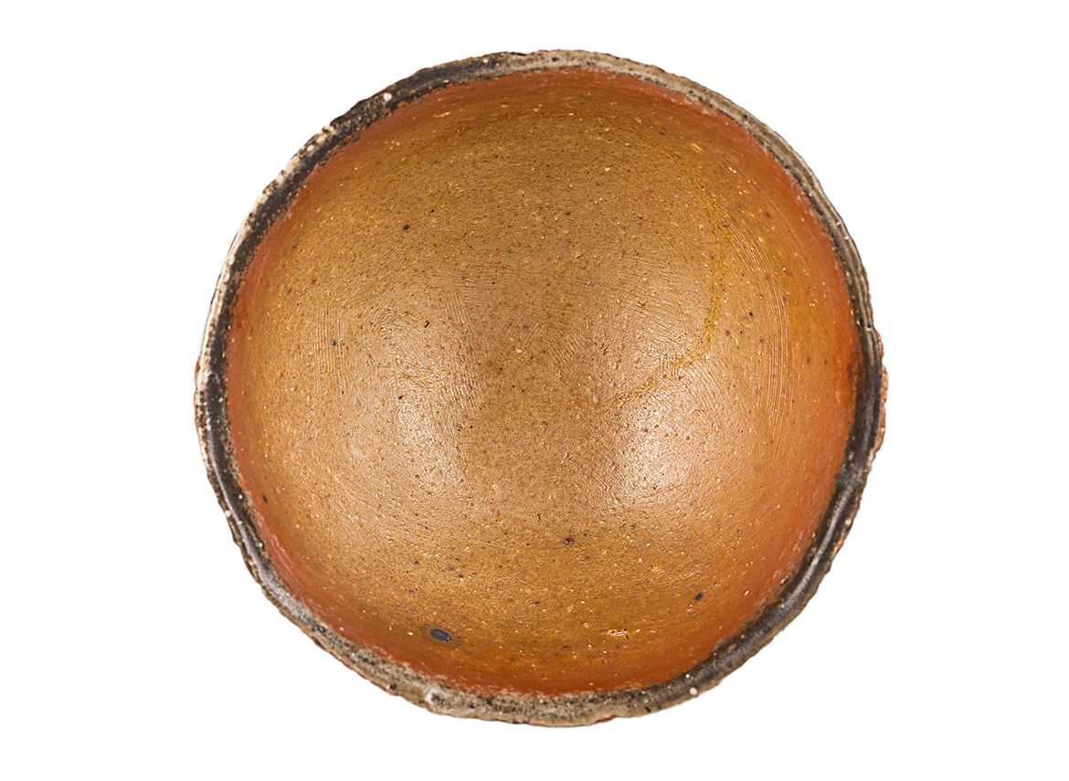 Пиала # 52146, дровяной обжиг, керамика Дэхуа, ручная работа, 65 мл.