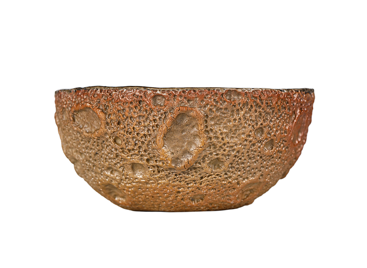 Пиала # 52146, дровяной обжиг, керамика Дэхуа, ручная работа, 65 мл.