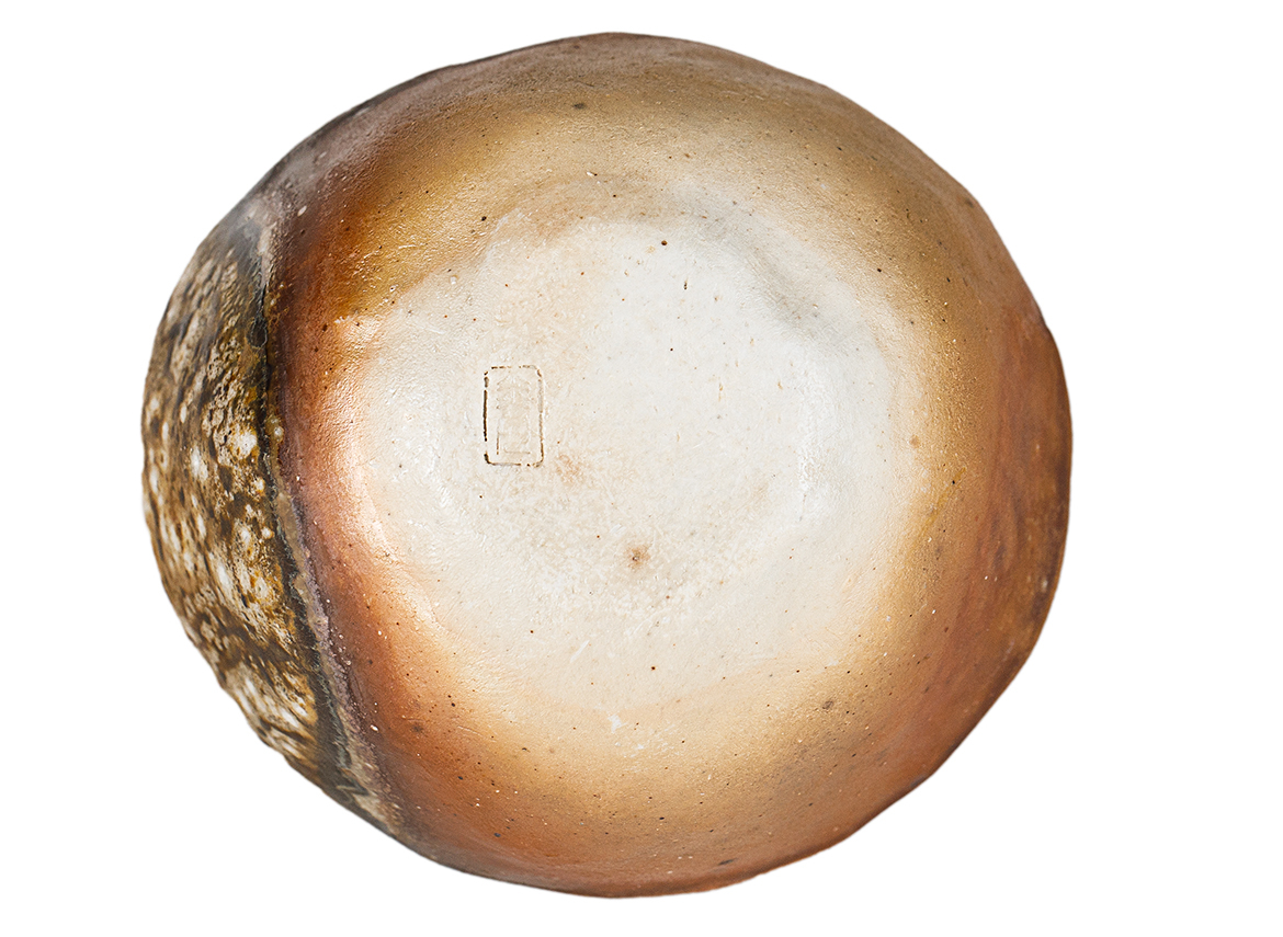 Пиала # 52147, дровяной обжиг, керамика Дэхуа, ручная работа, 70 мл.