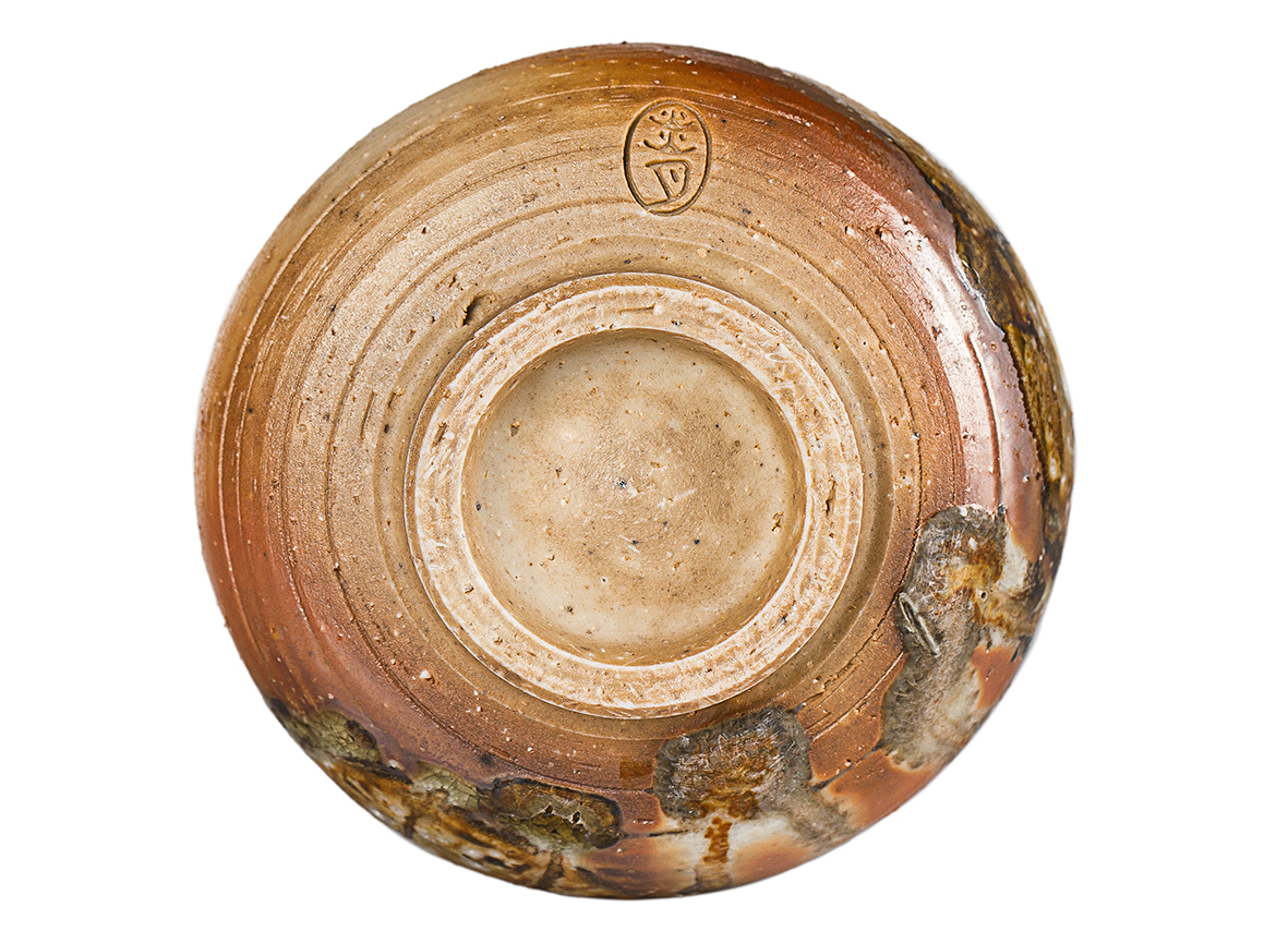 Пиала # 52149, дровяной обжиг, керамика Дэхуа, ручная работа, 65 мл.