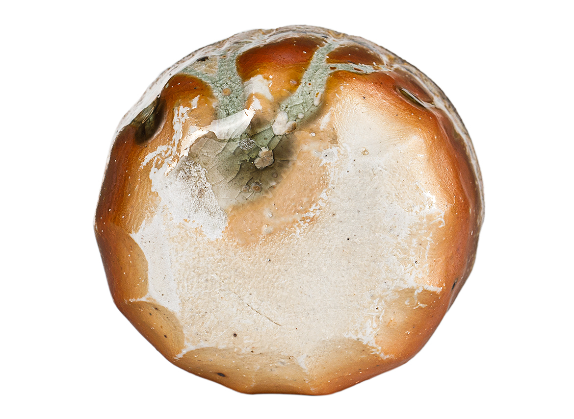 Пиала # 52150, дровяной обжиг, керамика Дэхуа, ручная работа, 80 мл.