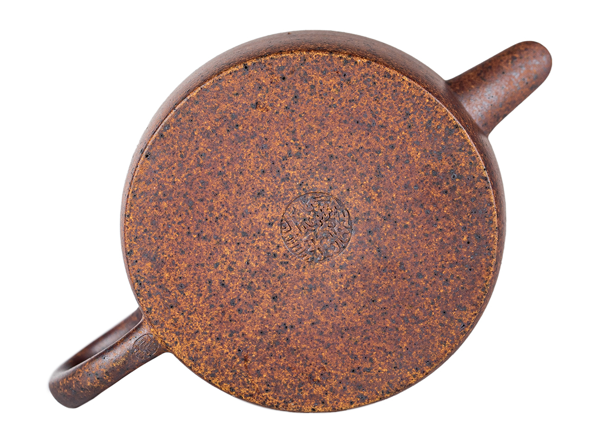 Чайник # 52158, дровяной обжиг/исинская глина, ручная работа, 110 мл.