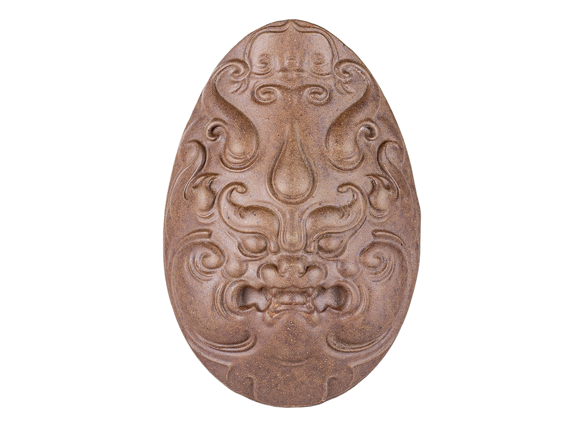 Чахэ (ча хэ, чайная коробочка для знакомства с чаем) # 52161, дровяной обжиг/исинская глина, ручная работа