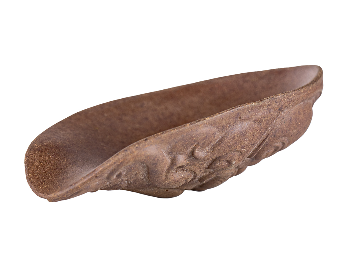 Чахэ (ча хэ, чайная коробочка для знакомства с чаем) # 52161, дровяной обжиг/исинская глина, ручная работа