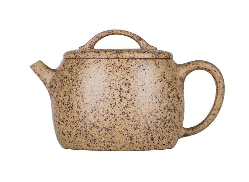 Чайник # 52164, дровяной обжиг/исинская глина, ручная работа, 150 мл.