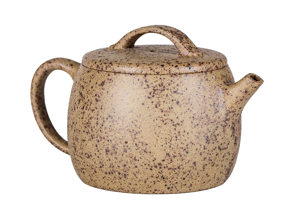 Чайник # 52164, дровяной обжиг/исинская глина, ручная работа, 150 мл.