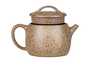 Чайник # 52164, дровяной обжиг/исинская глина, ручная работа, 150 мл.