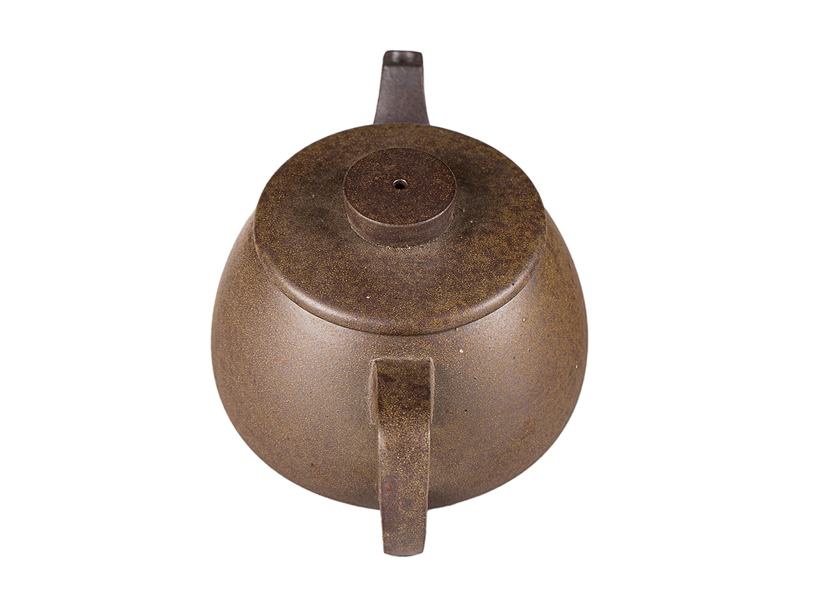 Чайник # 52167, дровяной обжиг/исинская глина, ручная работа, 185 мл.