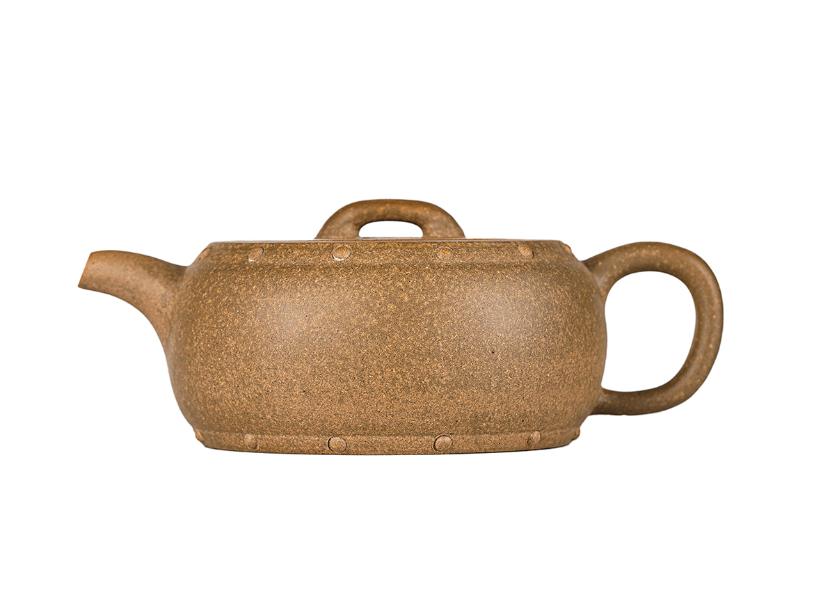 Чайник # 52168, дровяной обжиг/исинская глина, ручная работа, 120 мл.