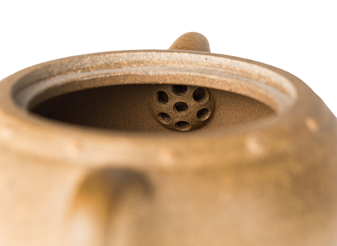 Чайник # 52168, дровяной обжиг/исинская глина, ручная работа, 120 мл.