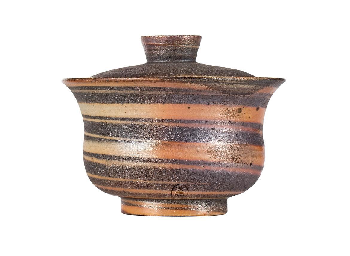 Гайвань # 52170, дровяной обжиг, керамика Дэхуа, ручная работа, 120 мл.