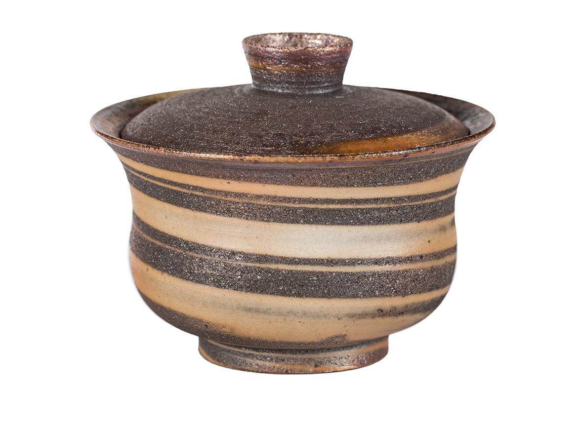 Гайвань # 52170, дровяной обжиг, керамика Дэхуа, ручная работа, 120 мл.