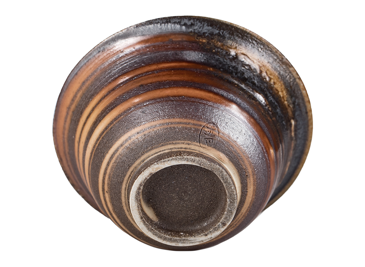 Гайвань # 52172, дровяной обжиг, керамика Дэхуа, ручная работа, 110 мл.