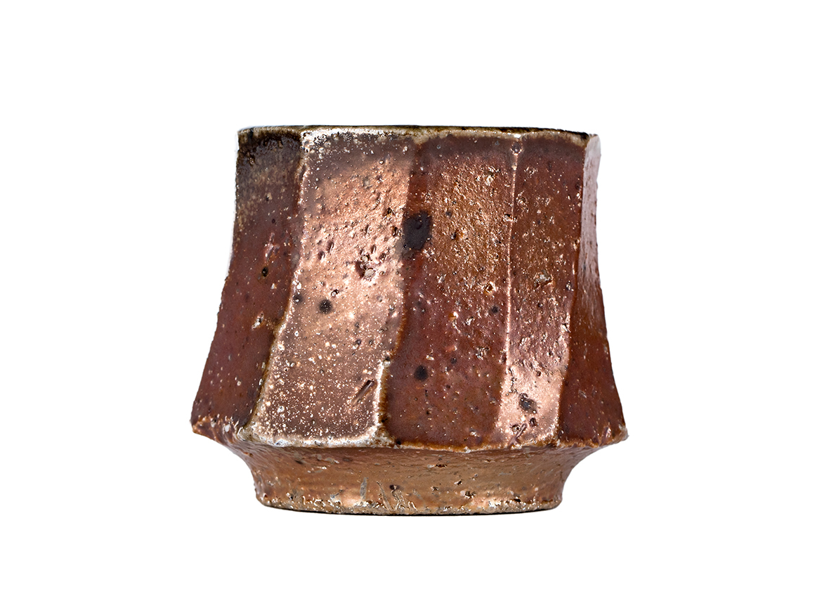 Пиала # 52173, дровяной обжиг, керамика Дэхуа, ручная работа, 70 мл.