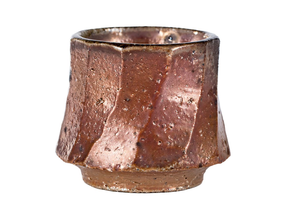 Пиала # 52173, дровяной обжиг, керамика Дэхуа, ручная работа, 70 мл.