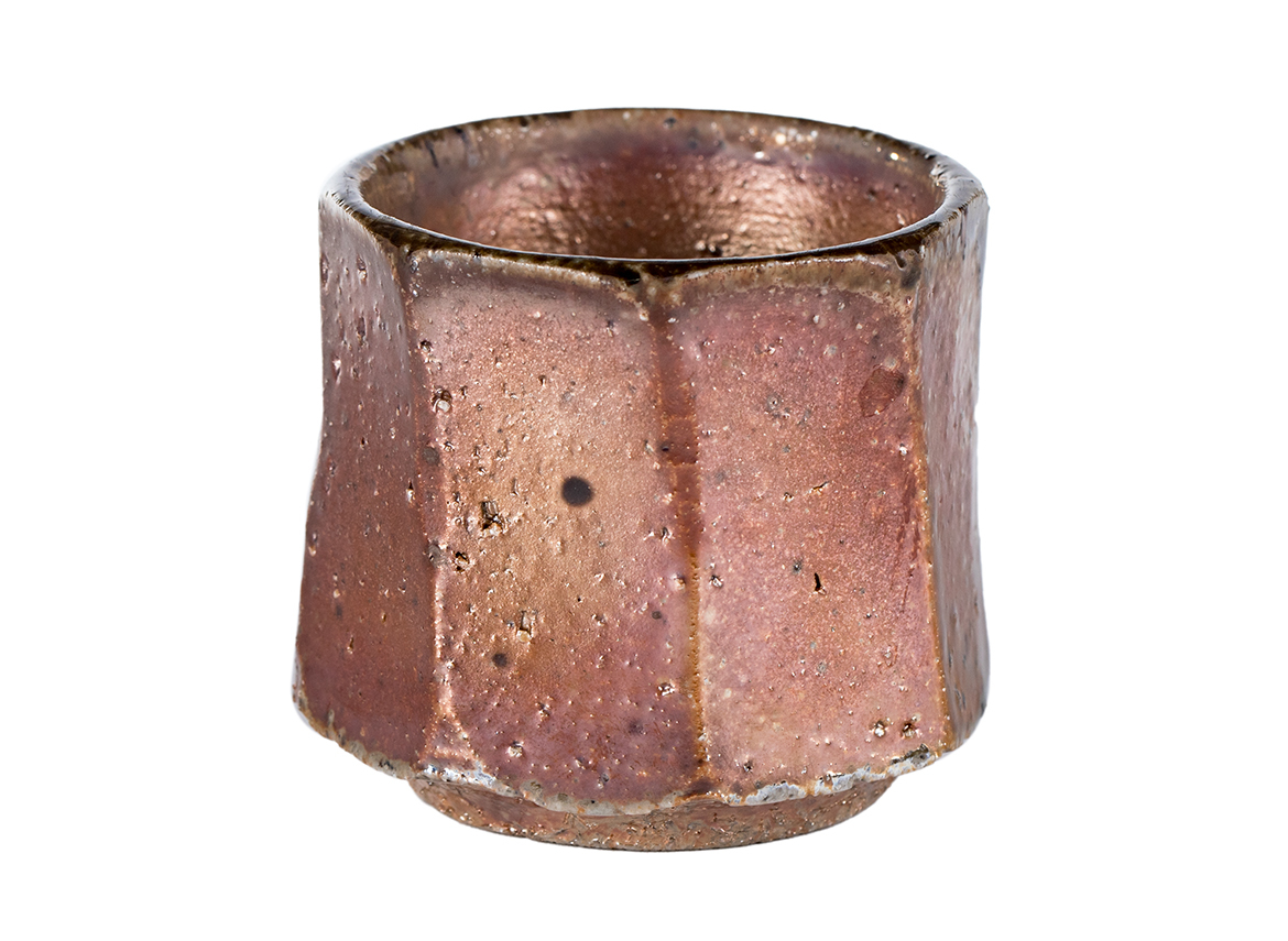 Пиала # 52174, дровяной обжиг, керамика Дэхуа, ручная работа, 80 мл.