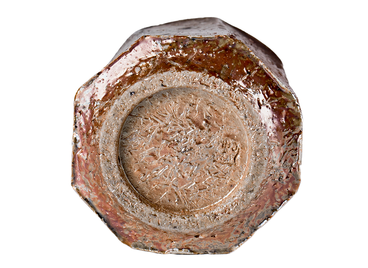 Пиала # 52174, дровяной обжиг, керамика Дэхуа, ручная работа, 80 мл.