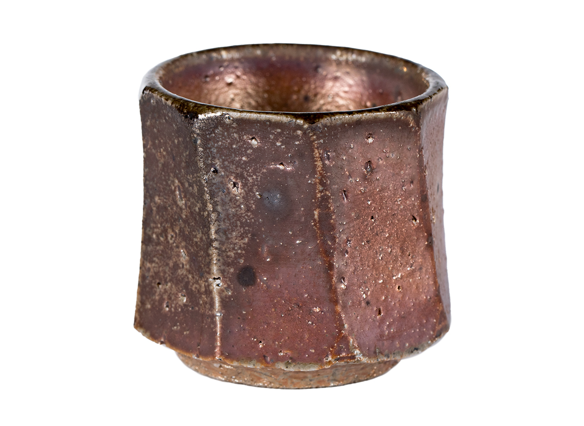 Пиала # 52174, дровяной обжиг, керамика Дэхуа, ручная работа, 80 мл.